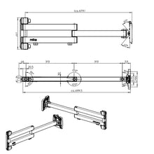 Lade das Bild in den Galerie-Viewer, m!ka Monitor Arm XL