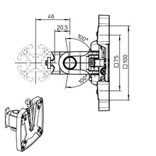 Lade das Bild in den Galerie-Viewer, m!ka Monitor Arm XS