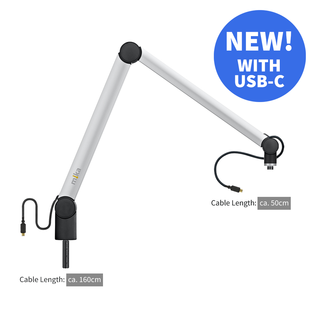 Get a m!ka Mic Arms M to customize your microphone setup