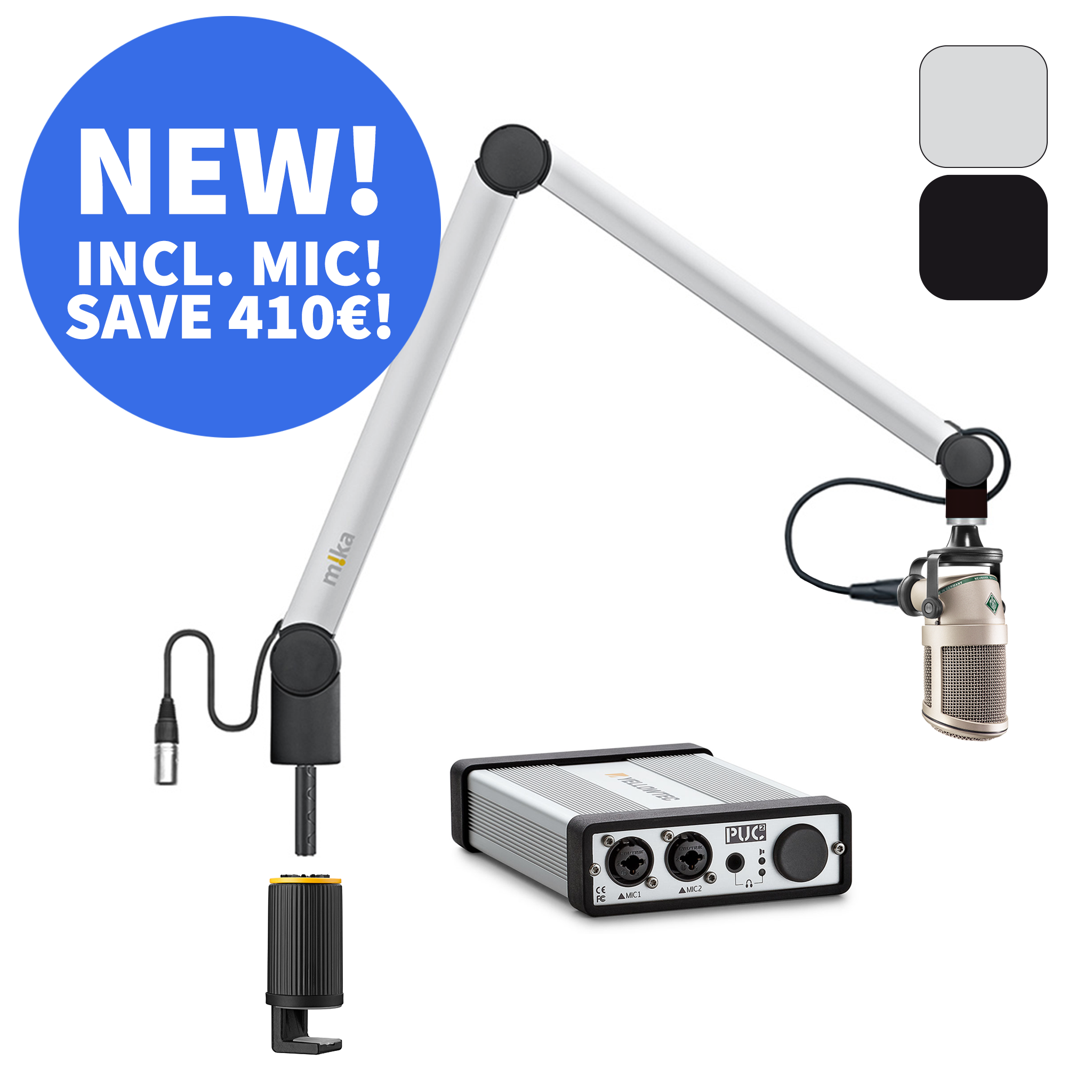 Yellowtec's m!ka Arms: Treat yourself with the world's #1 Mic Arm. –  Yellowtec Shop