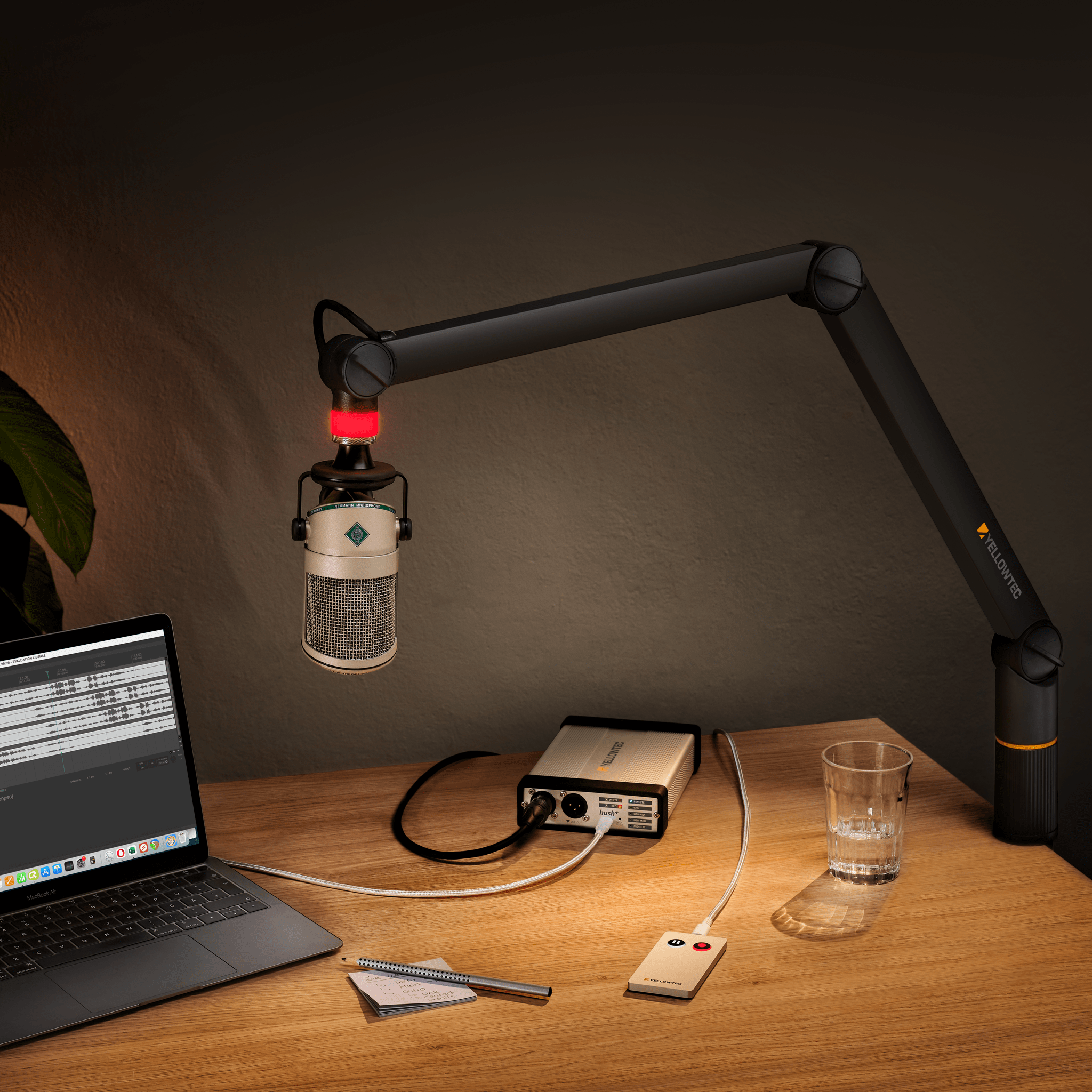 Test Hush Remote Buy Yellowtec's hush+ OnAir Controller to control m!ka MicArms OnAir ...