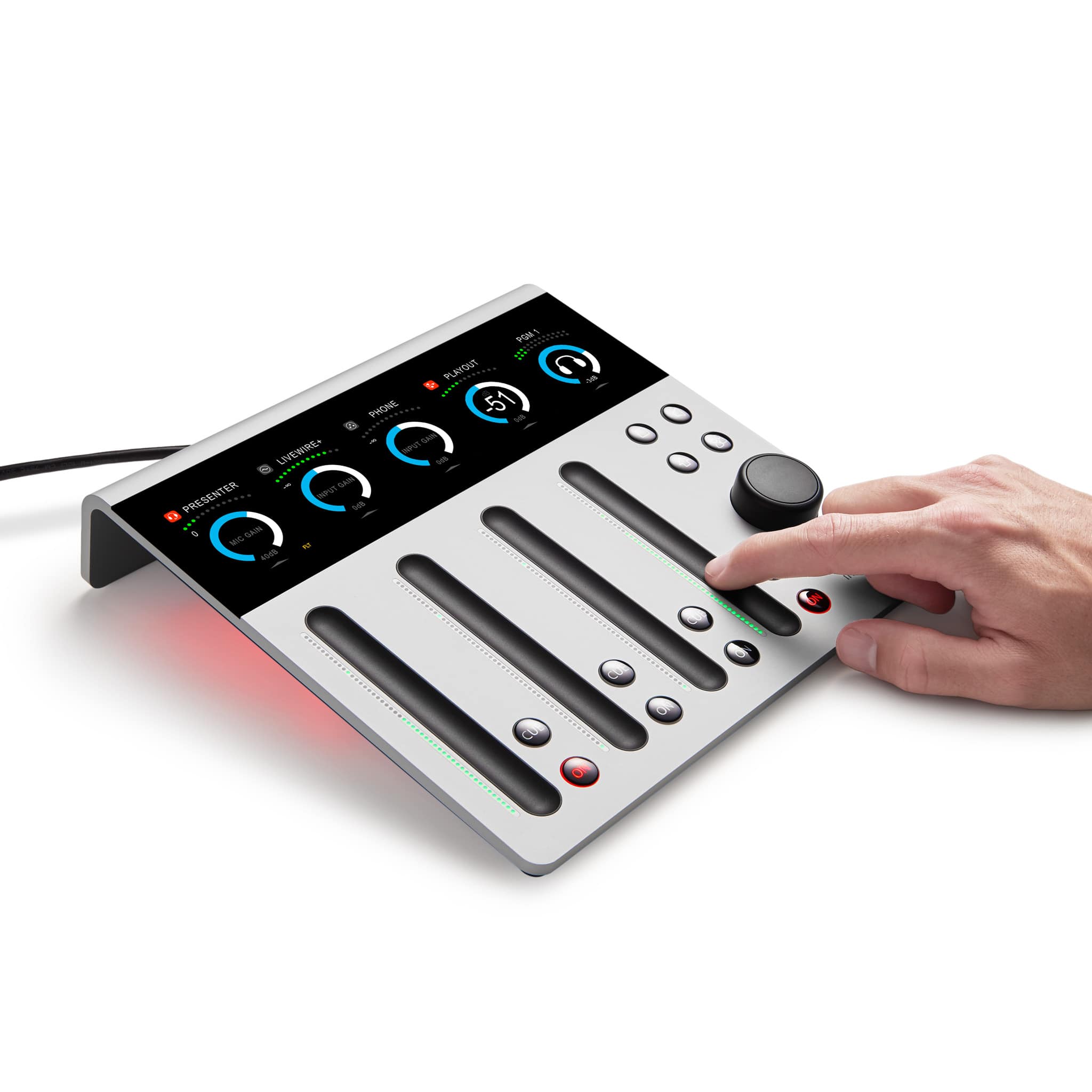 Get your 4-channel Intellimix FOCUS Desktop Mixer from Yellowtec