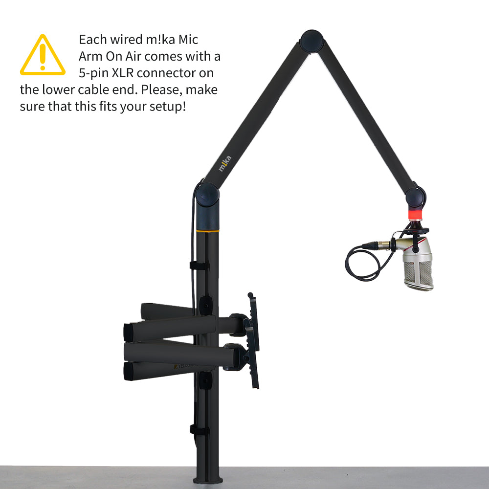 Get your m!ka Set 4: Dual Monitor + Single Mic Set here