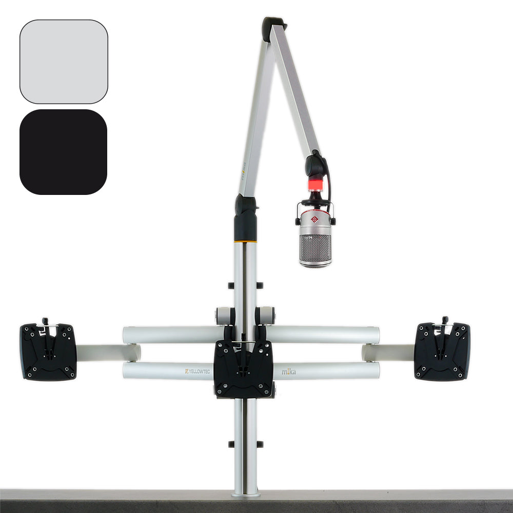 Get your m!ka Set 7: Triple XL Monitor + Single Mic Set