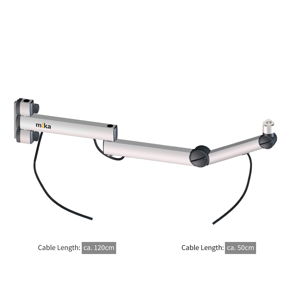 AT2020＋XRLケーブル＋マイクアーム Buy your low profile m!ka Mic Arm TV directly from Yellowtec